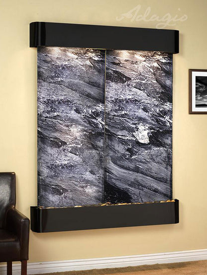 Adagio Majestic River 69"H x 54"W Indoor Wall Fountain MRR1011