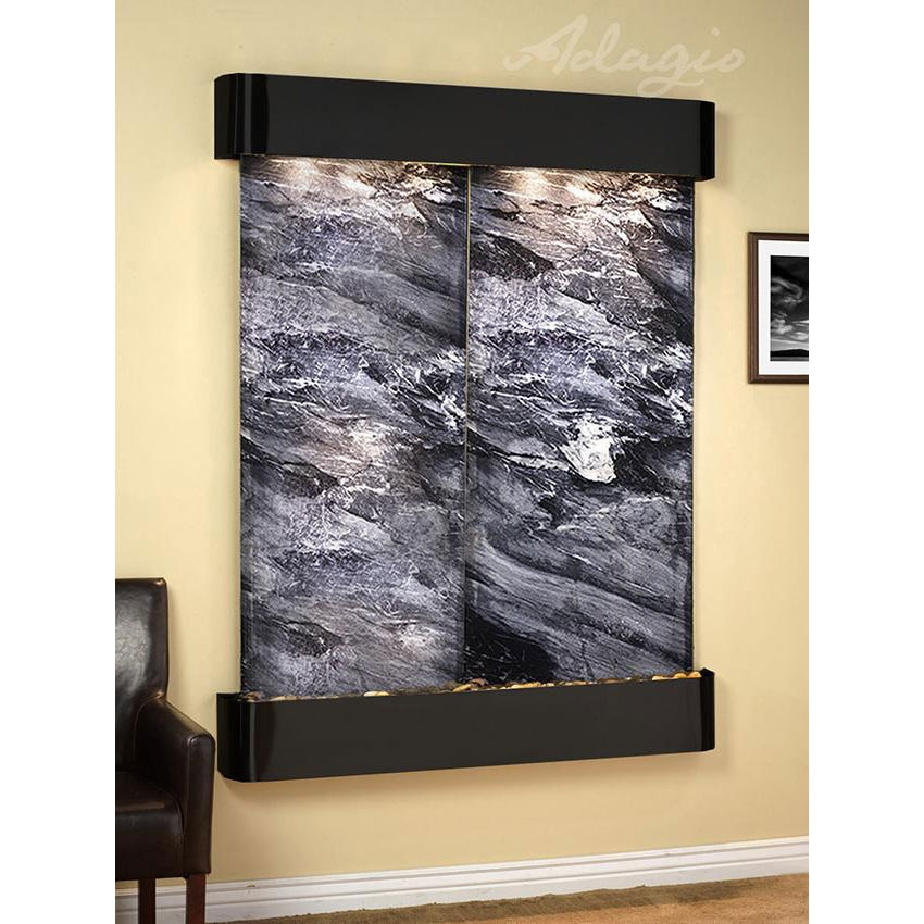 Adagio Majestic River 69"H x 54"W Indoor Wall Fountain MRR1011