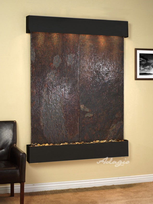 Adagio Majestic River 69"H x 54"W Indoor Wall Fountain MRR1011