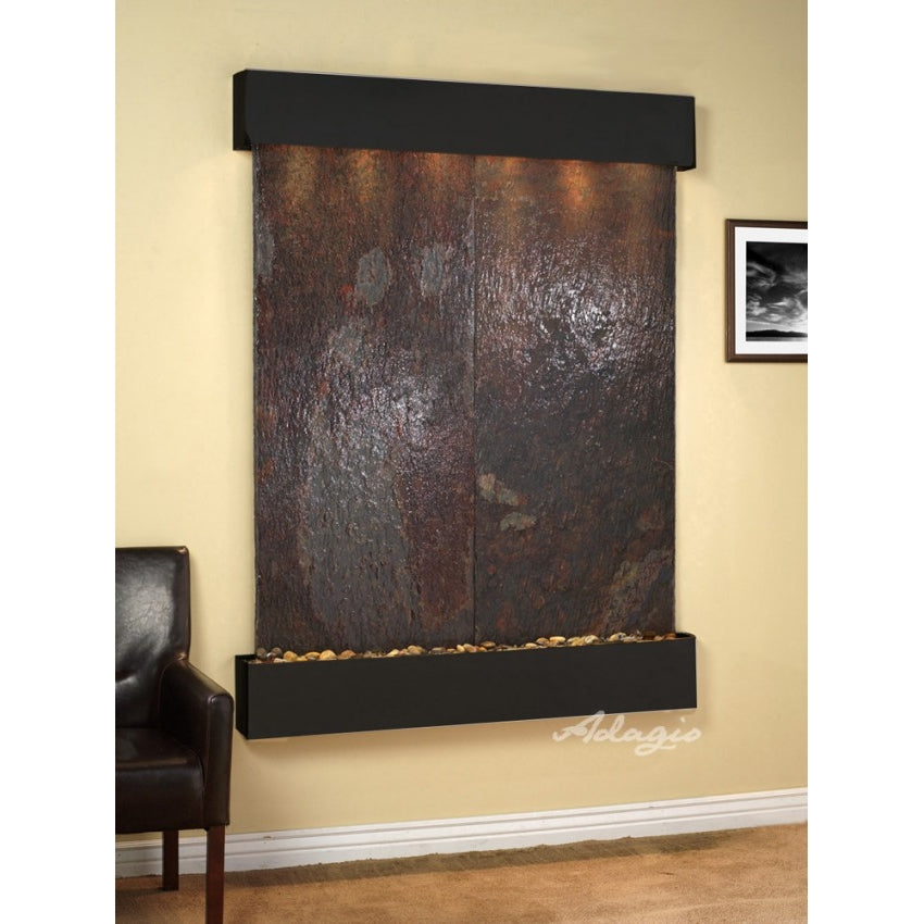 Adagio Majestic River 69"H x 54"W Indoor Wall Fountain MRR1011