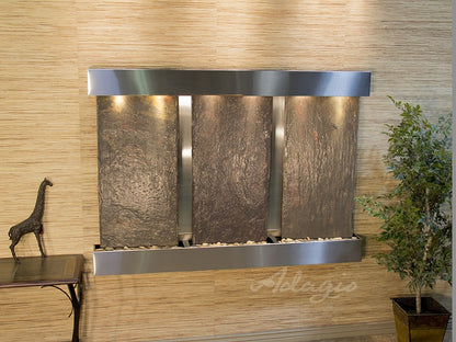Adagio Olympus Falls 54"H x 75"W Indoor Wall Fountain OFR1511