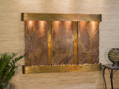 Adagio Olympus Falls 54"H x 75"W Indoor Wall Fountain OFR1511