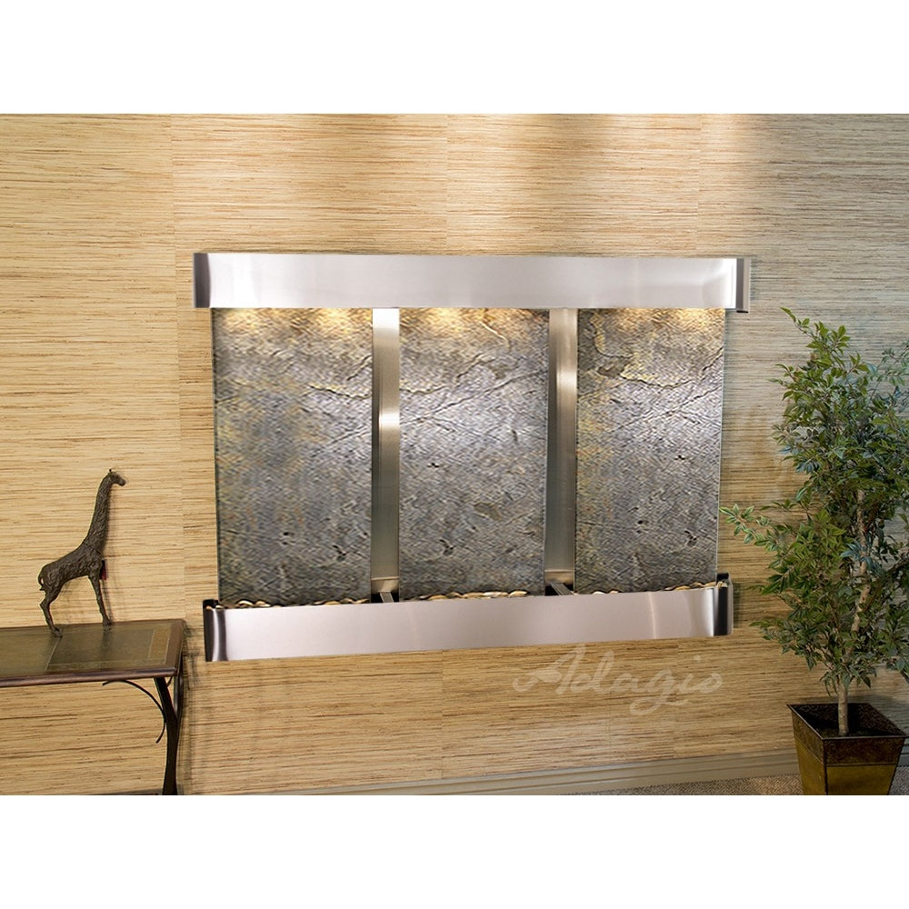 Adagio Olympus Falls 54"H x 75"W Indoor Wall Fountain OFR1511