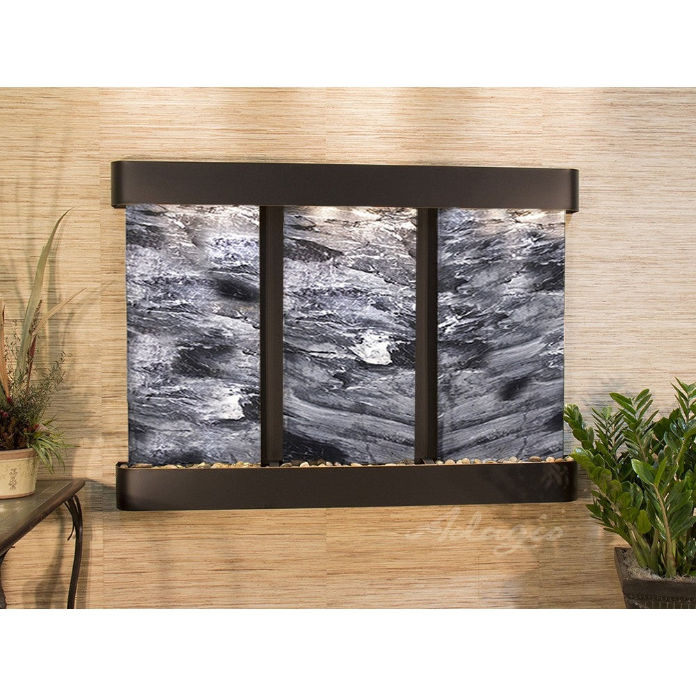 Adagio Olympus Falls 54"H x 75"W Indoor Wall Fountain OFR1511