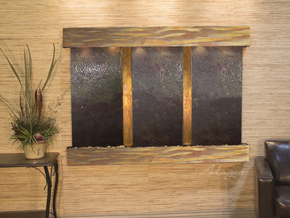 Adagio Olympus Falls 54"H x 75"W Indoor Wall Fountain OFR1511
