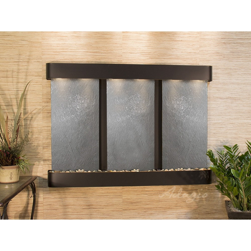 Adagio Olympus Falls 54"H x 75"W Indoor Wall Fountain OFR1511