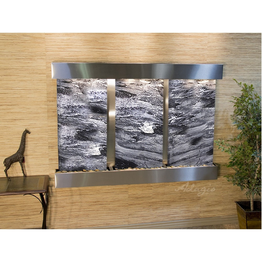 Adagio Olympus Falls 54"H x 75"W Indoor Wall Fountain OFR1511