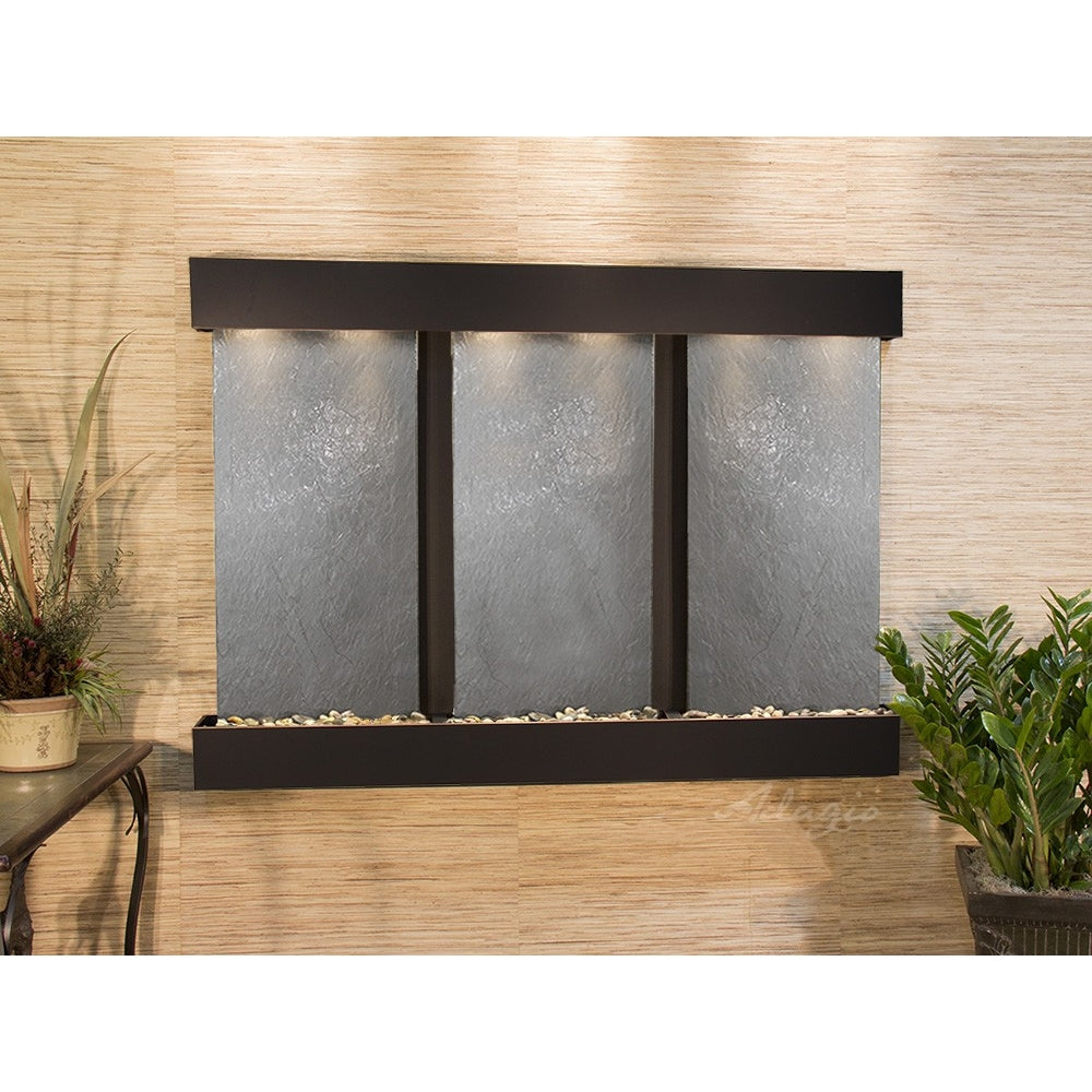 Adagio Olympus Falls 54"H x 75"W Indoor Wall Fountain OFR1511