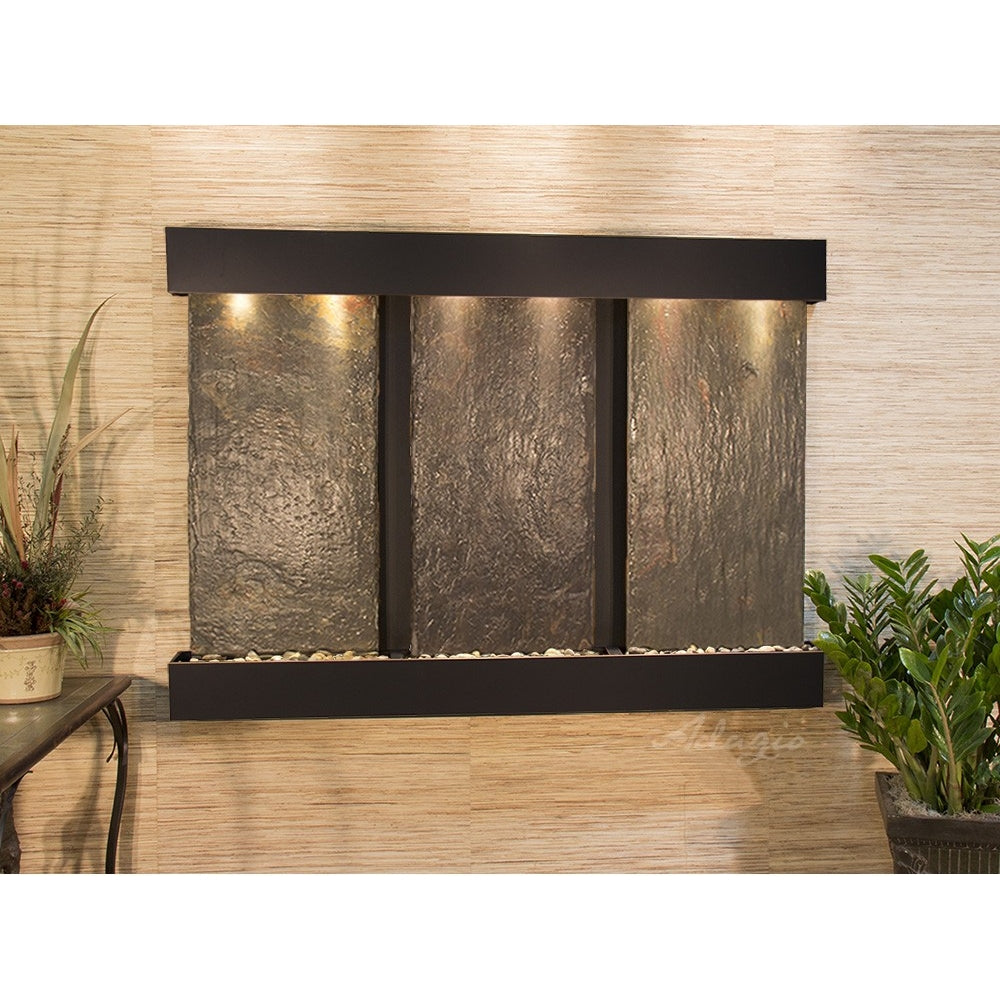 Adagio Olympus Falls 54"H x 75"W Indoor Wall Fountain OFR1511