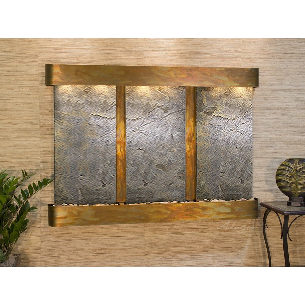 Adagio Olympus Falls 54"H x 75"W Indoor Wall Fountain OFR1511