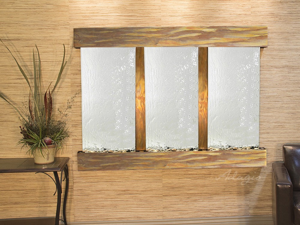 Adagio Olympus Falls 54"H x 75"W Indoor Wall Fountain OFR1511