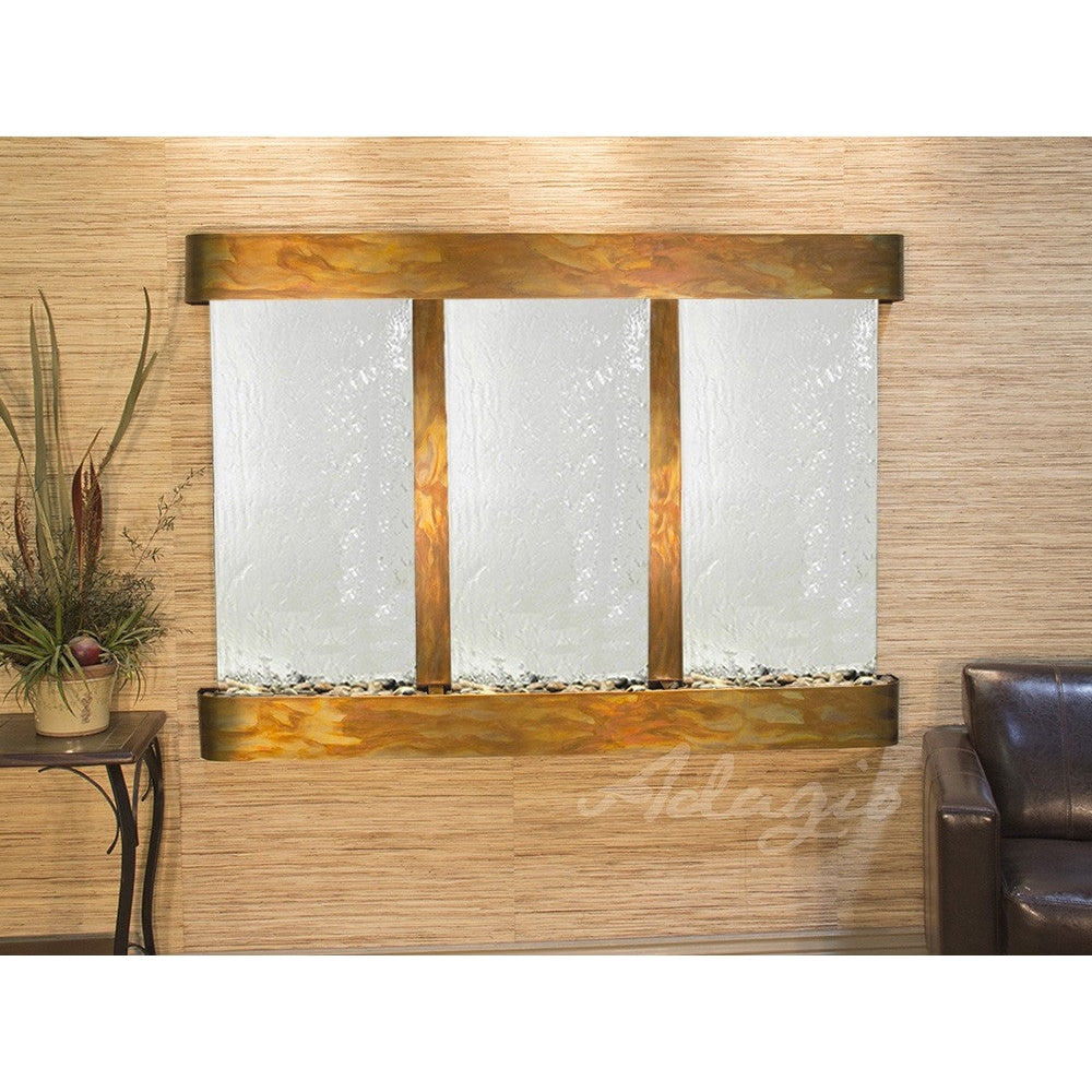 Adagio Olympus Falls 54"H x 75"W Indoor Wall Fountain OFR1511