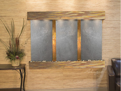 Adagio Olympus Falls 54"H x 75"W Indoor Wall Fountain OFR1511