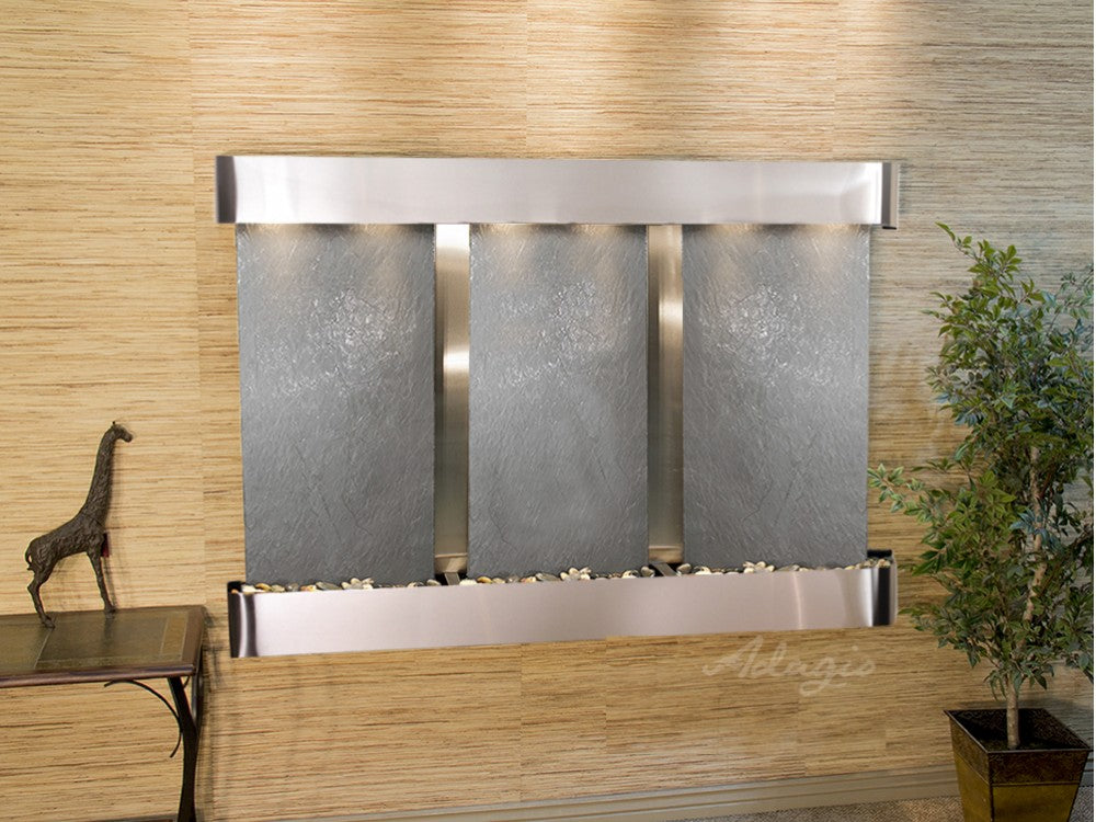 Adagio Olympus Falls 54"H x 75"W Indoor Wall Fountain OFR1511