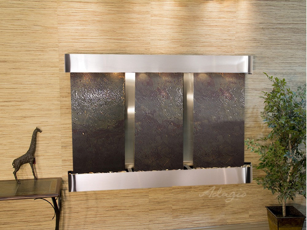 Adagio Olympus Falls 54"H x 75"W Indoor Wall Fountain OFR1511