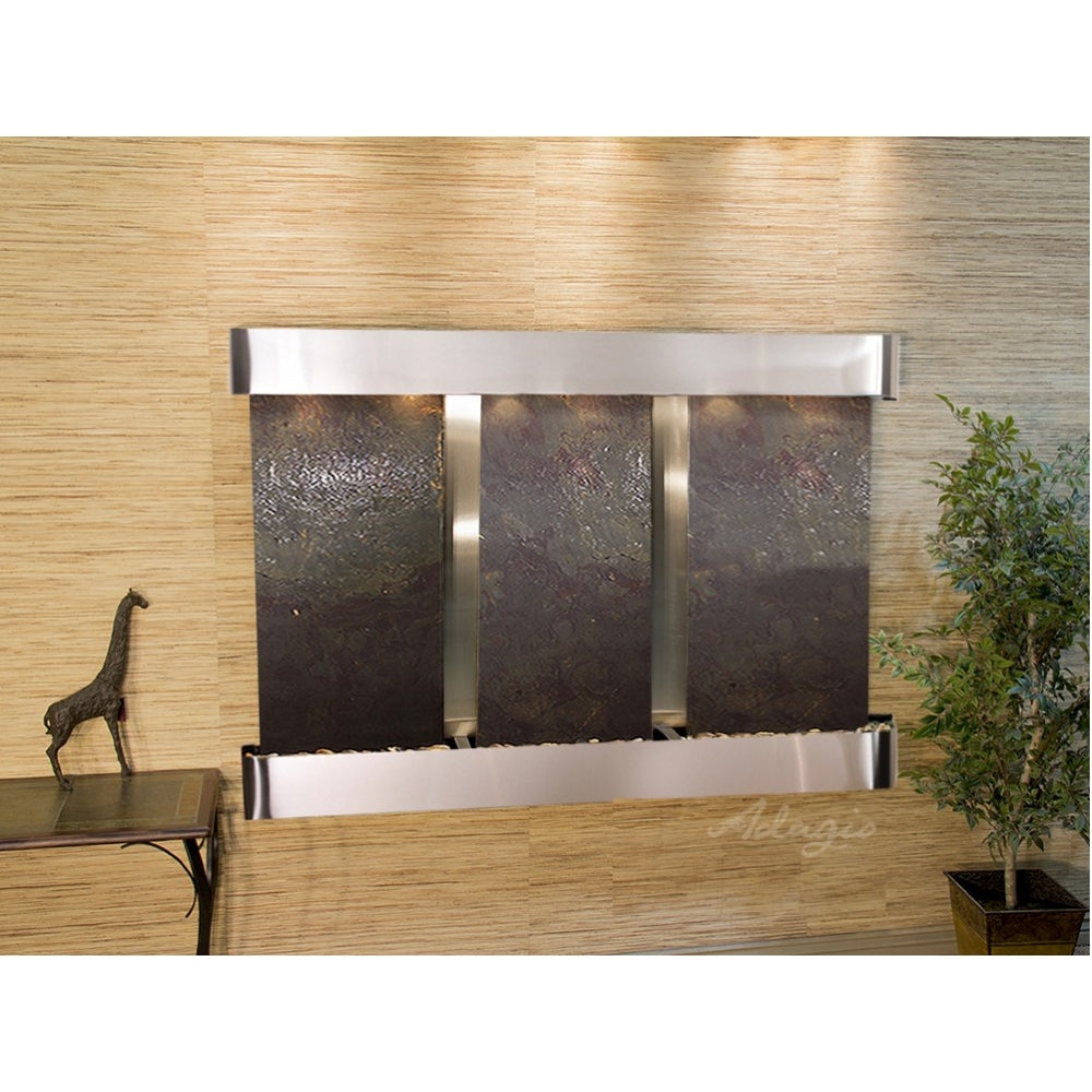 Adagio Olympus Falls 54"H x 75"W Indoor Wall Fountain OFR1511