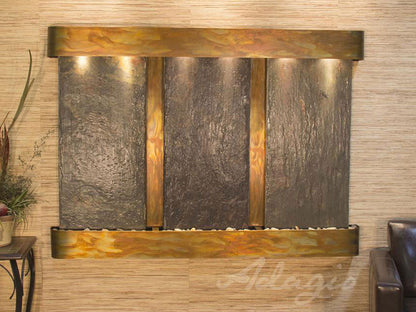 Adagio Olympus Falls 54"H x 75"W Indoor Wall Fountain OFR1511