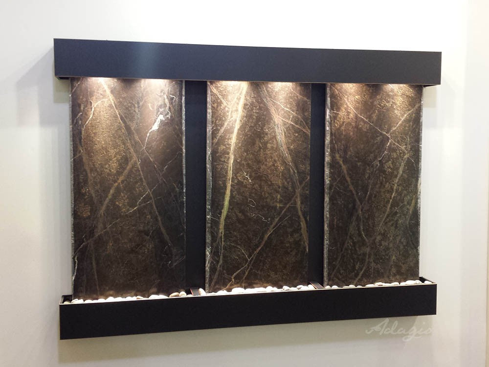 Adagio Olympus Falls 54"H x 75"W Indoor Wall Fountain OFR1511
