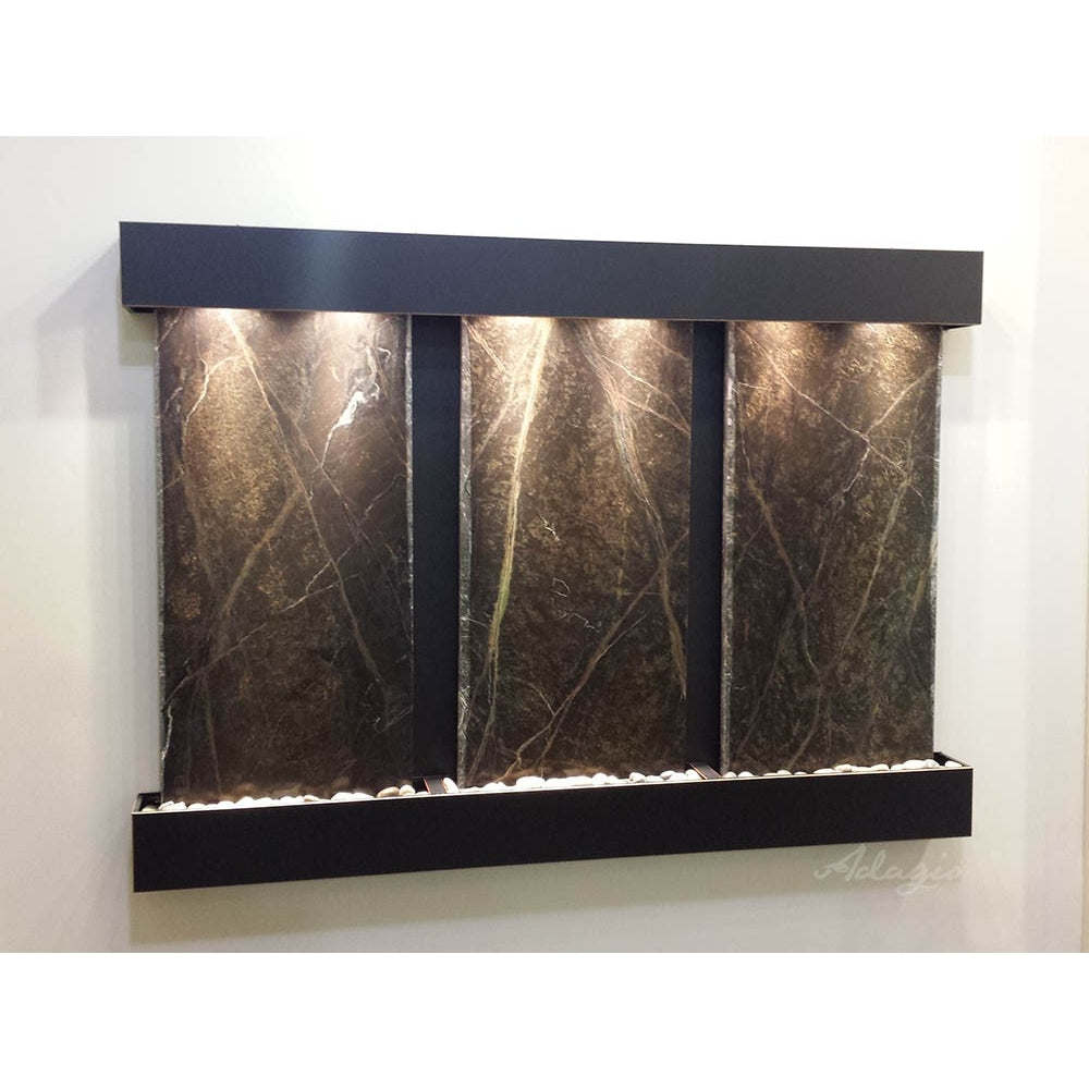 Adagio Olympus Falls 54"H x 75"W Indoor Wall Fountain OFR1511