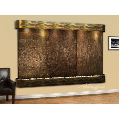 Adagio Solitude River 69"H x 78"W Indoor Wall Fountain SRR1011
