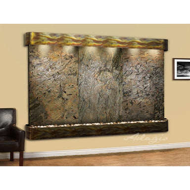 Adagio Solitude River 69"H x 78"W Indoor Wall Fountain SRR1011