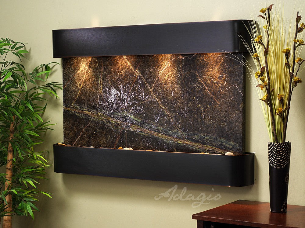 Adagio Sunrise Springs 35"H x 52"W Indoor Wall Fountain SSR1511