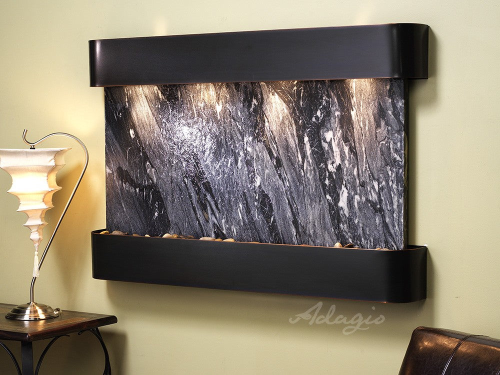 Adagio Sunrise Springs 35"H x 52"W Indoor Wall Fountain SSR1511