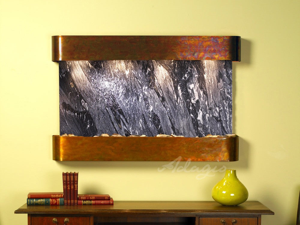 Adagio Sunrise Springs 35"H x 52"W Indoor Wall Fountain SSR1511