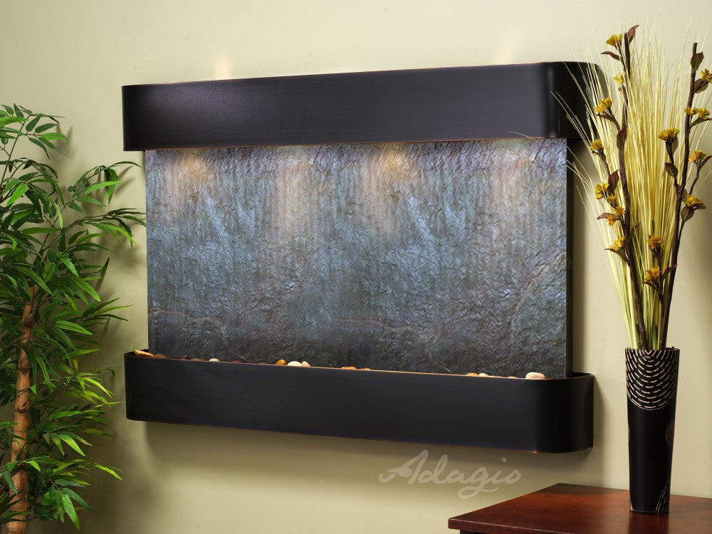 Adagio Sunrise Springs 35"H x 52"W Indoor Wall Fountain SSR1511