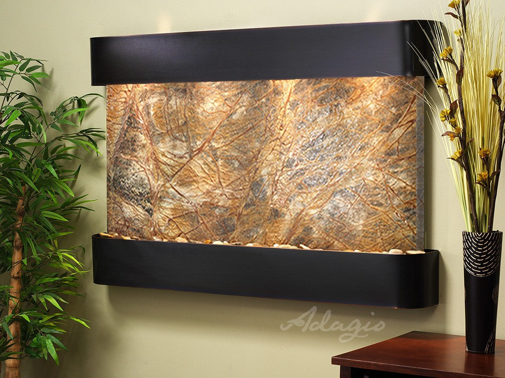Adagio Sunrise Springs 35"H x 52"W Indoor Wall Fountain SSR1511