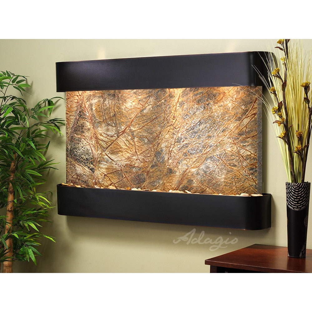 Adagio Sunrise Springs 35"H x 52"W Indoor Wall Fountain SSR1511