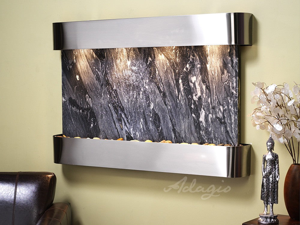 Adagio Sunrise Springs 35"H x 52"W Indoor Wall Fountain SSR1511