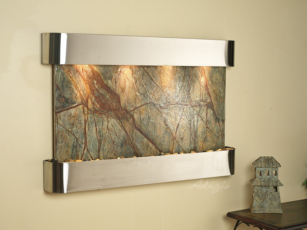 Adagio Sunrise Springs 35"H x 52"W Indoor Wall Fountain SSR1511