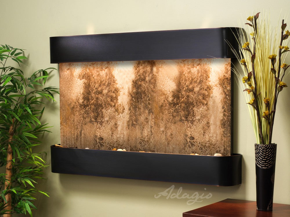 Adagio Sunrise Springs 35"H x 52"W Indoor Wall Fountain SSR1511