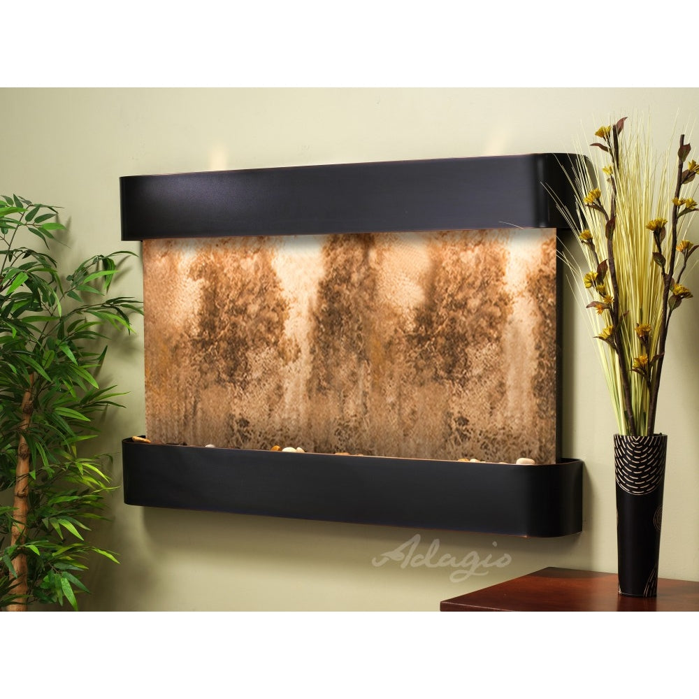 Adagio Sunrise Springs 35"H x 52"W Indoor Wall Fountain SSR1511