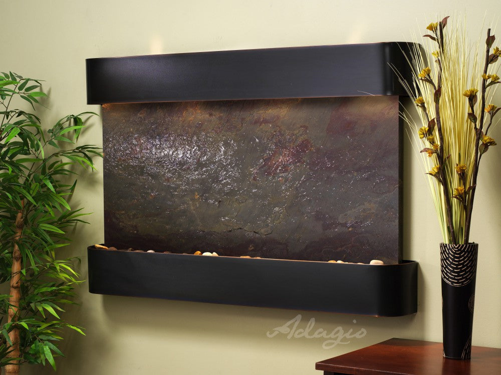 Adagio Sunrise Springs 35"H x 52"W Indoor Wall Fountain SSR1511