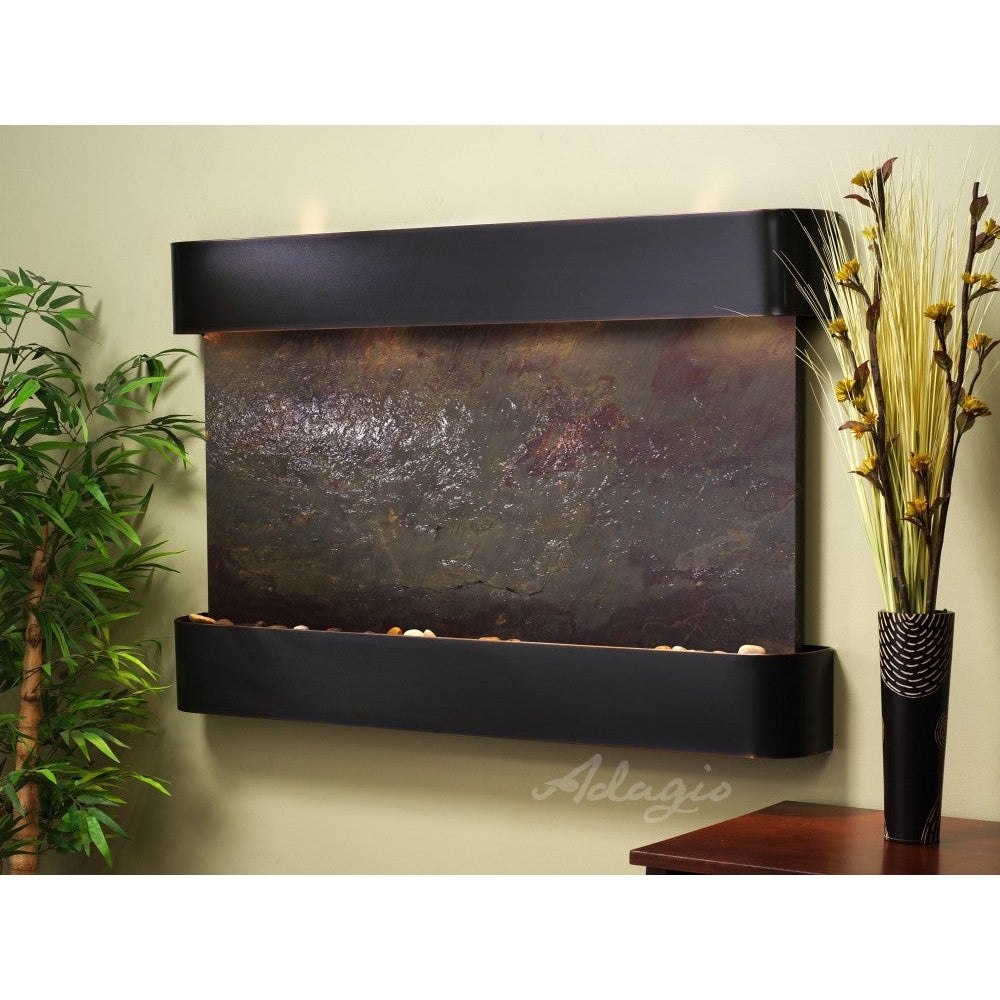 Adagio Sunrise Springs 35"H x 52"W Indoor Wall Fountain SSR1511