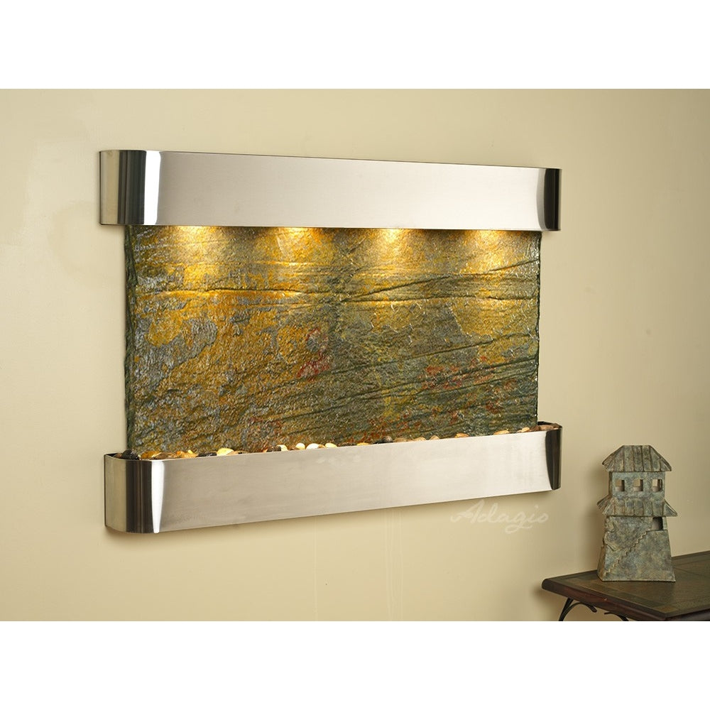 Adagio Sunrise Springs 35"H x 52"W Indoor Wall Fountain SSR1511