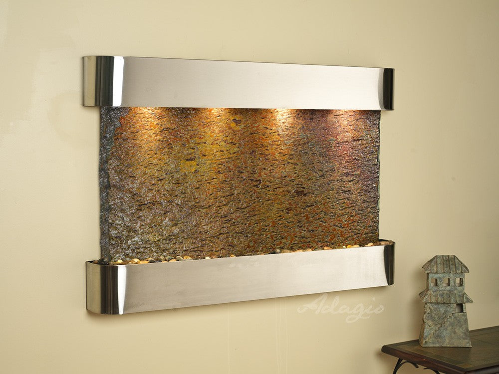 Adagio Sunrise Springs 35"H x 52"W Indoor Wall Fountain SSR1511