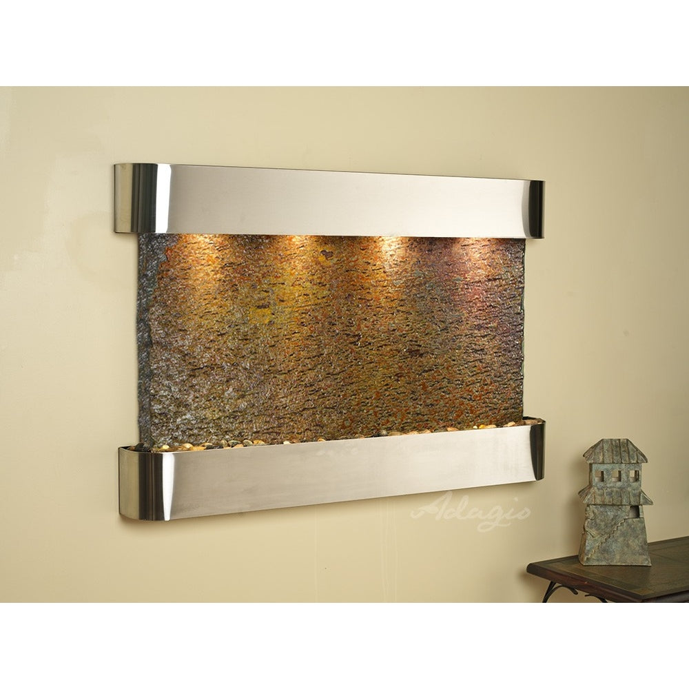 Adagio Sunrise Springs 35"H x 52"W Indoor Wall Fountain SSR1511