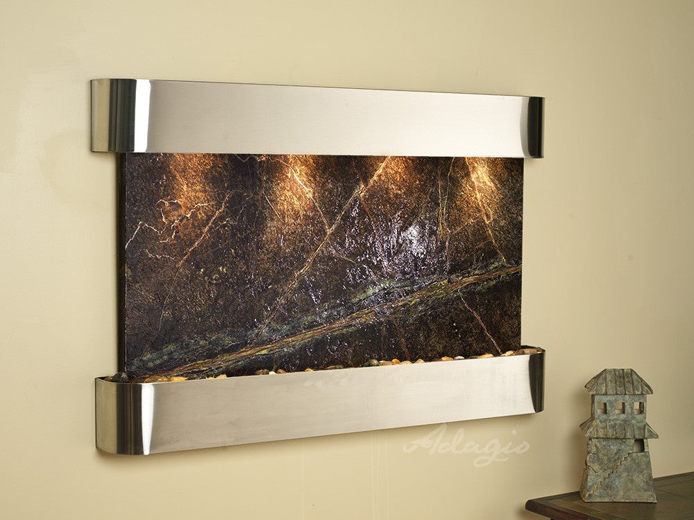 Adagio Sunrise Springs 35"H x 52"W Indoor Wall Fountain SSR1511