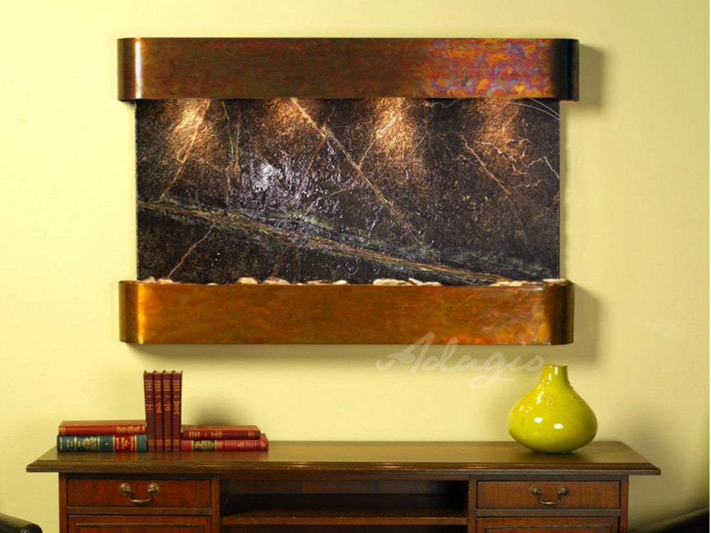 Adagio Sunrise Springs 35"H x 52"W Indoor Wall Fountain SSR1511