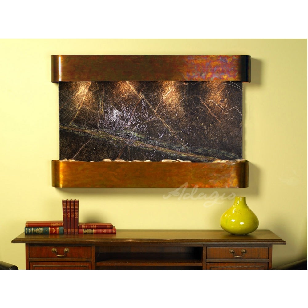 Adagio Sunrise Springs 35"H x 52"W Indoor Wall Fountain SSR1511