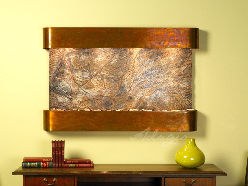 Adagio Sunrise Springs 35"H x 52"W Indoor Wall Fountain SSR1511