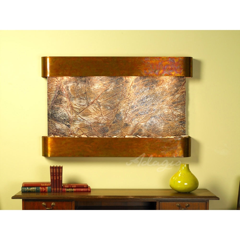 Adagio Sunrise Springs 35"H x 52"W Indoor Wall Fountain SSR1511