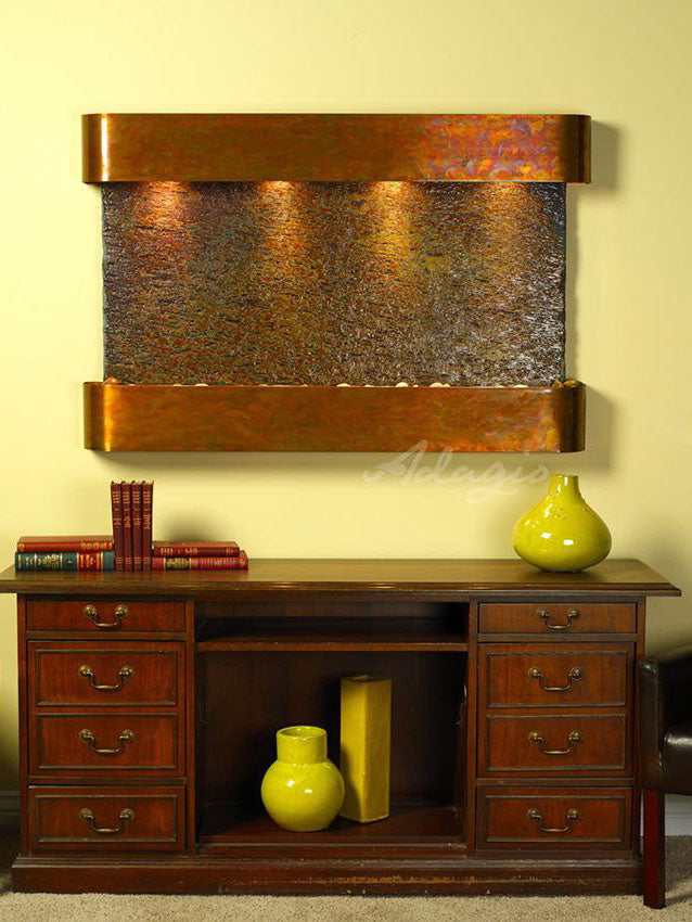 Adagio Sunrise Springs 35"H x 52"W Indoor Wall Fountain SSR1511
