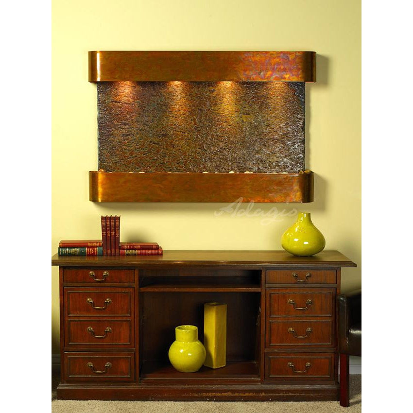 Adagio Sunrise Springs 35"H x 52"W Indoor Wall Fountain SSR1511