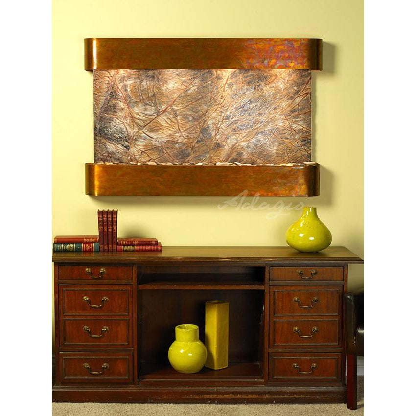 Adagio Sunrise Springs 35"H x 52"W Indoor Wall Fountain SSR1511
