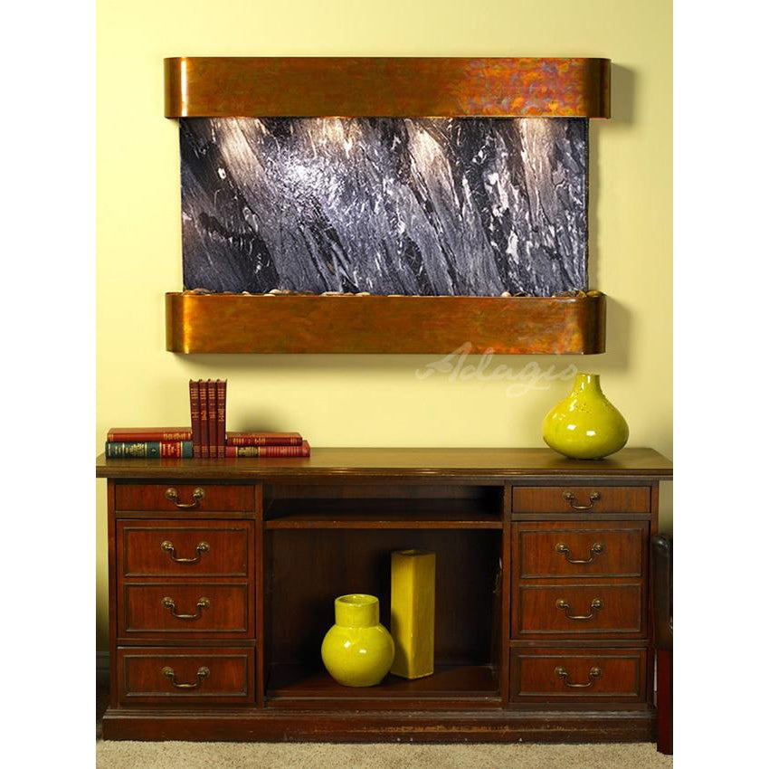 Adagio Sunrise Springs 35"H x 52"W Indoor Wall Fountain SSR1511