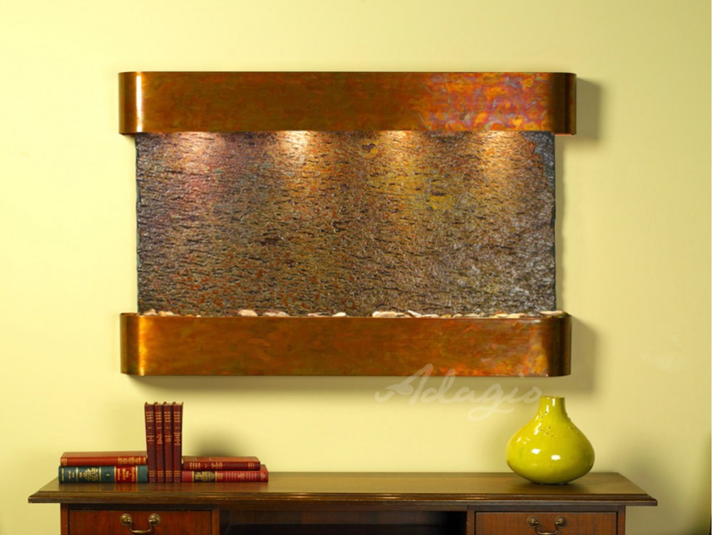 Adagio Sunrise Springs 35"H x 52"W Indoor Wall Fountain SSR1511